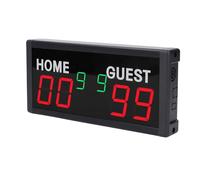 FTVOGUE Portable LED Digital Scoreboard Keeper Electronic Score avec App Control 1.8 Pouces Affichage pour Le Football de Basket Badminton Table Tennis Tennis Pièces Extérieures en