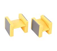 FTVOGUE Porte-ruban de Bordure, Ensemble de 2 Pièces, Outil d'alignement de Bande de Bordure en ABS pour une Finition Précise, Soignée et Lisse