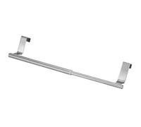 FTVOGUE Porte-Serviettes sur Porte, Porte-Serviettes de Bain rétractable (Barre Simple de 34 cm)