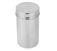 FTVOGUE Pot de Stockage scellé en Acier Inoxydable 304, Récipient Alimentaire Hermétique avec Couvercle étanche pour café, thé, Grains, Bonbons, Céréales, Voyage, Camping (Grande)