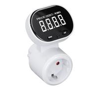 FTVOGUE Prise de Wattmètre avec écran LCD rétroéclairé, Testeur de Consommation d'électricité pour PC avec Protection contre les Surcharges, Moniteur d'énergie pour le Suivi de l'alimentation des