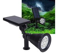 FTVOGUE Projecteur Solaire de Jardin Éclairage Extérieur à LED de Jardin Sol à LED Éclairage Solaire de Paysage(Colorful Light)