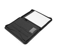 FTVOGUE PU Leather Business Conference Folder Organizer Sac avec Calculatrice pour les Documents A4