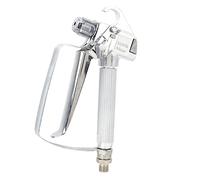 FTVOGUE Pulvérisateur de Peinture sans Air, Outil en Aluminium Haute Pression avec Poignée Ergonomique et Buse Rouge, Parfait pour Les Projets de Bricolage et Un Usage Professionnel (Pistolet + buse