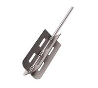 FTVOGUE Racloir à Poils pour Bétail en Acier Inoxydable pour Perceuse | Lame en Acier Inoxydable, Lame Détachable, Convient au Nettoyage des Porcs, Bovins, L équilibrage Dynamique Réduit les