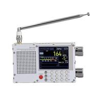 FTVOGUE Radio DP 666 à Bande Complète, Radio Portable à Ondes Courtes avec écran Tactile de 2,8 Pouces, Batterie de 5 000 MAh, Tuner DSP, Compatible avec Les Bandes FM, LW, MW et SW,