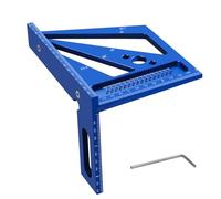 FTVOGUE Règle de Mesure Multi-angle 3D, Règle de Mesure du Travail du Bois carré Charpentier, Outil de Mise en Page de Haute Précision avec Métrique et Pouce pour Outil de Menuiserie Machiniste de