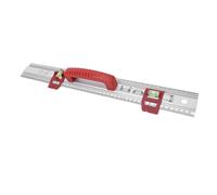 FTVOGUE Règle de Niveau, Outil de Mesure de Niveau en Alliage d'aluminium 50 Cm avec Marquages de Haute Précision, Règle de de Mesure à Bulles pour la Pose de Carreaux de Menuiserie, la