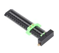 FTVOGUE Règle de Traçage de Type T, Jauge de Travail du Bois d'usinage CNC en Alliage d'aluminium avec Conception Coulissante pour un Réglage Précis de l'angle et un Marquage à Double Ligne dans