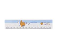 FTVOGUE Règle en Plastique de 15 Cm, Règle de Mesure Droite avec Motif de Dessin animé, Bords Ondulés, Matière Plastique, échelle Précise pour étudiants, Enfants, école, Bureau, Dessin