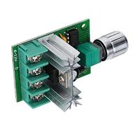 FTVOGUE Régulateur de Moteur PWM DC Robuste, 6 V à 12 V, 6 A, Contrôleur de Vitesse pour Moteurs Haute Puissance, Idéal pour les Ventilateurs électriques et les Projets de bricolage.
