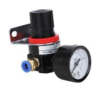 FTVOGUE Régulateur Pneumatique Série BFC, Réducteur de Pression Réglable 0,1-1 MPa avec Cadran Transparent pour Systèmes de Compresseur d'air PT1/4 PT3/8 PT1/2