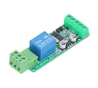 FTVOGUE Relais Module 1 Canal TTL Communication 12V | Carte de commutation de commande industrielle, sortie d\'entrée 1 voie, bornes NO NC COM, indicateur d\'état LED, projets
