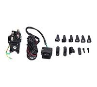FTVOGUE Relais Solénoïde de Treuil 12 V, Commutateur de Contacteur en Alliage Robuste, 250 A pour Treuils de Remorque de Bateau ATV UTV