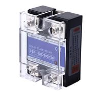 FTVOGUE Relais Statique monophasé, Module ABS SSR 3 à 32 VDC Entrée 5 à 220 VDC Charge 100 A, Tenue 2500 VAC, Déconnexion 10 MS, pour Panneaux de Commande et équipements Industriels (120A)