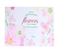 FTVOGUE Rideau de Douche Floral d'été, 180x200cm, Résistant aux Plis | doublure en tissu pour cabine, finition résistante à la moisissure et à la décoloration, polyester à séchage rapide,