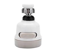 FTVOGUE Robinet de Filtre à Eau Rotatif à 360 °, Pulvérisateur de Robinet Flexible Réglable à 3 Modes avec Prévention des éclaboussures D'économie D'eau pour évier de Cuisine Dome