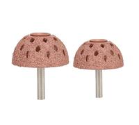 FTVOGUE Roue de Polissage en Tungstène 2 Pièces, Tête de Meulage de Type Bol pour la Réparation de Pneus, Roue de Polissage en Acier au Tungstène, Tampon de Meulage, Accessoires d'outils