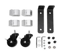 FTVOGUE Roues Avant de Construction en Acier Améliorées 2PCS Boîte à Outils de Roulement Heavy Duty Kit de Roue avec Conception Silencieuse pour Le Remplacement de la Boîte à Outils