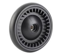FTVOGUE Roues de Poussette pour bébé, Rotation à 360 Degrés en Caoutchouc Robuste, Faciles à Installer avec des Outils, pour Poussettes Yoya Vovo Chbaby Kiddopotamus Hugeot Imengs (Une paire de