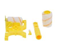 FTVOGUE Rouleau à Bordure de Peinture avec Poignée Ergonomique pour | Matériau ABS, Poignée Rotative, Brosse D'angle, Compatible pour Portes, Murs, Plinthes
