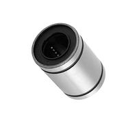 FTVOGUE Roulement à Mouvement Linéaire LM10UU 10 Mm 8 Pièces Bagues à Billes Doubles Scellées pour Imprimante 3D CNC Machine de Gravure Routeur Automatisation de Glissière Linéaire