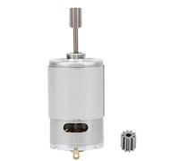 FTVOGUE RS550 Micro Moteur Haute Vitesse Moteur électrique de Voiture pour Enfants Moto Vitesse Moteur Poussette Accessoires avec tête d'engrenage 2pcs (12V550-10000 RPM)