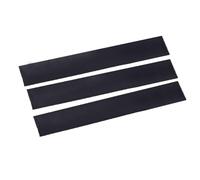 FTVOGUE Ruban d'étanchéité isolé en Caoutchouc de Silicone Auto-durcissant Résistant à L'eau pour Fil électrique, 3 Pièces Noir 23,62 X 0,07 X 3,54 Pouces, pour Ligne Aérienne