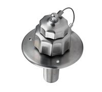FTVOGUE RV City Water Inlet Campers Connexion d'eau Valve de Remplissage de Soupape de Remplissage avec Un Clapet Anti-Retour pour la Remorque Motorhome Marin
