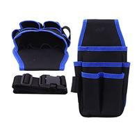 FTVOGUE Sac à Outils pour électricien, Tissu Oxford Durable, Conception Multi-poches, Idéal pour les électriciens, les Charpentiers et les Amateurs de Bricolage