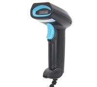 FTVOGUE Scanner de Codes-Barres 1D Filaire USB, CCD de Haute Précision, Décodage Rapide, Construction Robuste pour Supermarchés et Entrepôts