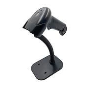 FTVOGUE Scanner de Codes-Barres USB Filaire 1D avec Support, Précision de 3,9, Plage de Numérisation de 60 à 1 000 Mm, pour Vente au Détail, Caisse, Bibliothèque, Entrepôt, Petites Entreprises