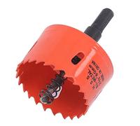 FTVOGUE Scie Cloche, Foret Bimétallique en Acier Rapide avec Dents de Coupe Lisses pour Métal Mou, Bois, PVC, Plastique, Plaques de Plâtre (2-3/8"(60mm))