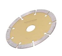 FTVOGUE Scie Segmentée, Roue de Coupe Ondulée Ultra Fine, Acier au Manganèse 65, pour la Coupe de Céramique, Carrelage, Granit et Marbre (125mm)