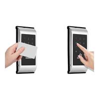 FTVOGUE Serrure à Clavier Tactile, Serrure Codée Numérique pour Armoire en Alliage de Zinc, 2 Modes de Mot de Passe de 4 à 15 Chiffres, Accès sans lerte de Faible Puissance, pour Armoires en