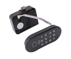FTVOGUE Serrure D'Armoire Intelligente, Serrure à Code électronique sans vec Carte et Sauvegarde D'urgence USB, pour Armoire en Bois, Tiroir, Armoire, Classeur, sécurité du Bureau