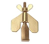 FTVOGUE Serrure de Voyage bloqueur de Porte Solide Robuste Portable bloqueur de Serrure de Porte hôtel hôtel Maison Dispositif Anti-Loup Dispositif de Verrouillage de Porte de sécurité Or