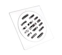 FTVOGUE Siphon de Sol carré avec Joint Anti-Odeur, Couvercle de Drain en | Acier Inoxydable 304, carré 3,9x3,9 Pouces, Crépine Anti-cheveux, pour Cuisine, Salle de Bain, Garage
