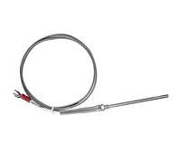FTVOGUE Sonde Thermocouple de Type K, Capteur de Température à Réponse Rapide, Haute Température 0-400 ℃ pour Applications Industrielles (1M)