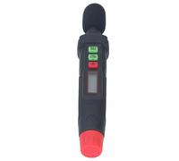 FTVOGUE Sonomètre ABS avec Plage de 30 à 130 DB et Réponse de 30 Hz à 8 KHz, Enregistrement Maximum Min, Lecture Rapide et Lente pour l'inspection de Bureau, d'école, d'atelier à Domicile