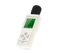 FTVOGUE Sonomètre Numérique ABS avec Rétroéclairage LCD, Plage de 30 à 130 DBA, Maintien des Données Min, Testeur de Décibels Portable pour Utilisation en Atelier, Bureau à Domicile