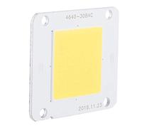 FTVOGUE Source de Lumière COB, Panneau LED Blanc Chaud intégré 12 V 50 W pour Plafonnier DIY et Utilisateur de Projecteur Haute Puissance (3000-3200K)