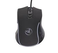 FTVOGUE Souris Mécanique, Souris de Jeu Filaire avec Conception Ergonomique RVB, Niveaux de DPI Réglables de 3600 DPI pour Les Joueurs d'ordinateurs Portables et de Portables (Black)
