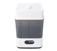 FTVOGUE Stérilisateur et Sèche-Biberons électriques 2 en 1 Stérilisateur à Vapeur Double Couche pour Biberons Peut Contenir 6 à 12 Biberons avec Vapeur à 100 °C Stérilisation à 99,9% (Prise UE)