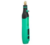 FTVOGUE Stylo de Meulage électrique sans Fil Rechargeable avec Régulation à 5 Vitesses, 18 W, 3600 à 18 000 Tr/min, Outil Rotatif en Plastique et Cuivre pour le Traitement de la Pierre de Polissage
