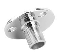 FTVOGUE Support de Base d'Antenne Marine, Antenne Ronde à Filetage Mâle