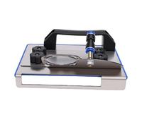 FTVOGUE Support de Chanfreinage de Carrelage à 45 Degrés, Accessoires de Meuleuse D'angle en Acier Inoxydable, Support pour Meuleuses D'angle de Type 100 avec Tuyau D'eau et