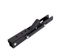 FTVOGUE Support de Clavier Sous le Bureau avec Pince en C, Support D'extension de Bureau Pliable pour L'organisation de L'espace de Travail, Accoudoir et étagère