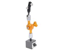 FTVOGUE Support de Comparateur à Cadran Base Magnétique Support Universel pour l'usinage Bras Flexible Construction Robuste Positionnement Stable pour l'installation d'atelier d'usinage et les