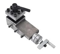 FTVOGUE Support de Poteau de HT250 Ensemble Repose-outil en Fonte pour Mini Tours 0618, 7 X 10 12 14 Pouces, Support Stable pour Outils de Tournage et Alésoirs